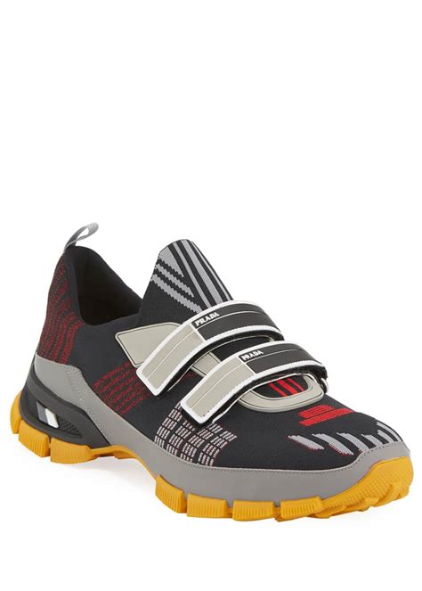 prada nylon tech sneaker w double bergdorf goodman|Prada Men's Nylon Tech Sneakers with Double Grip.